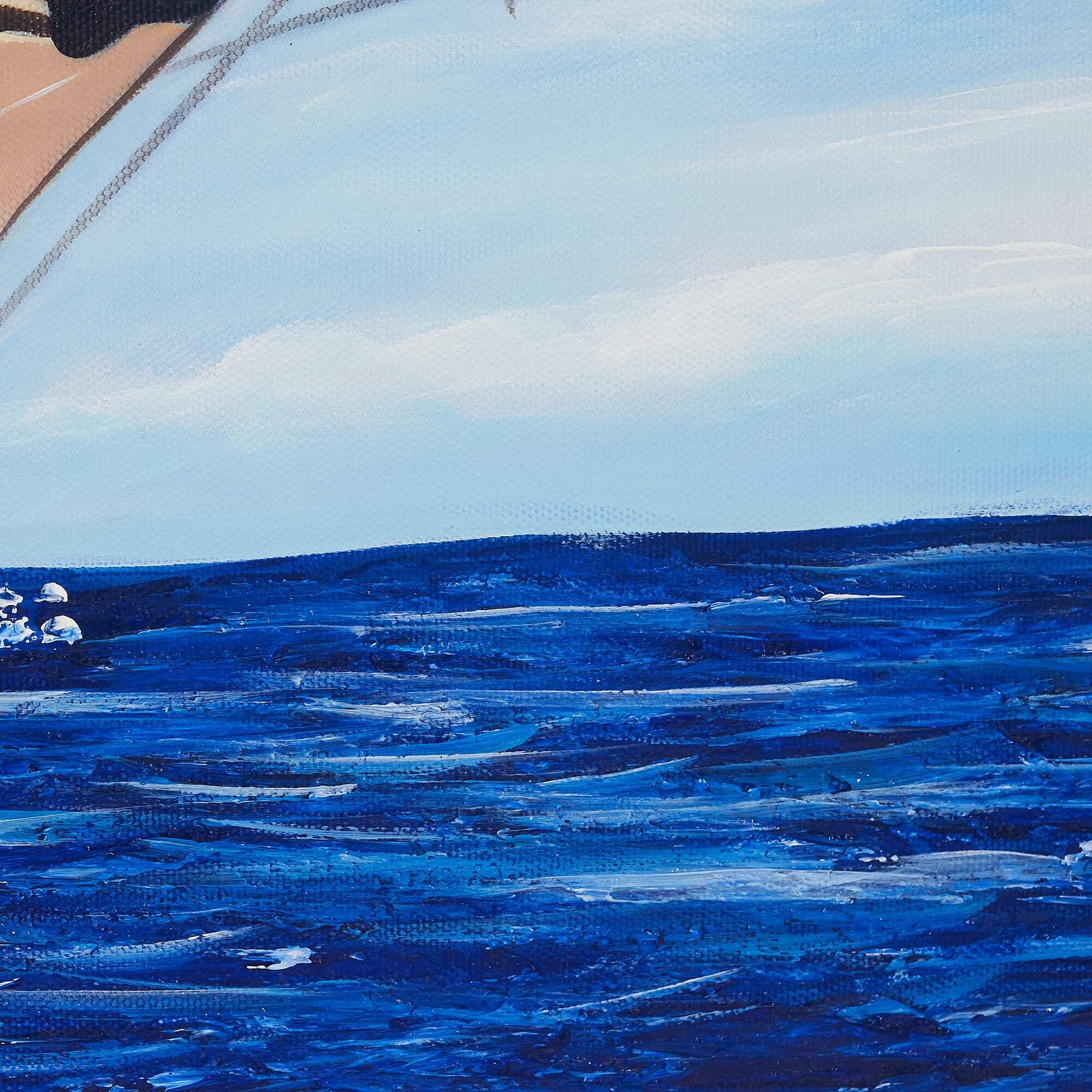 帆船の絵 2  (60X90CM) 이미지 7