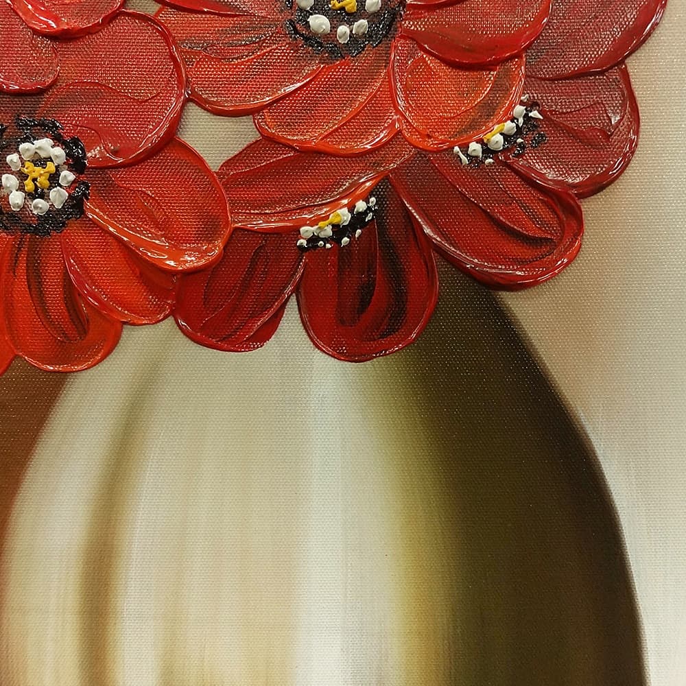 おしゃれな花の絵 (55X80CM) 이미지 5