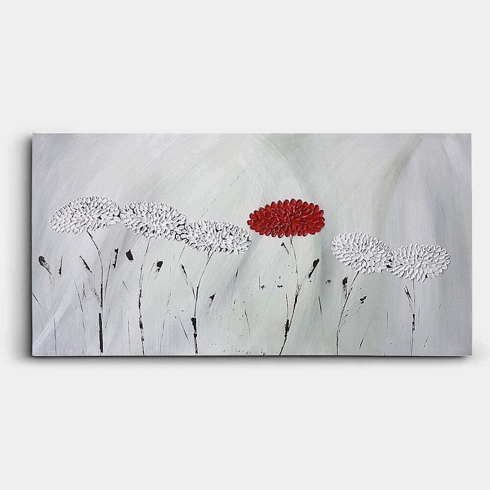 おしゃれな花の絵 2 (50X100CM) 그림