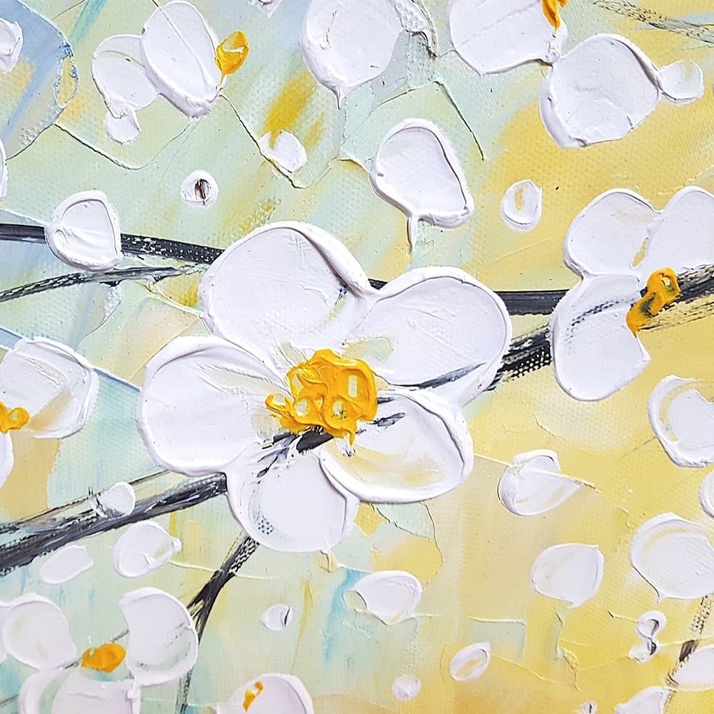 おしゃれな花の絵 (50X100CM) 이미지 4