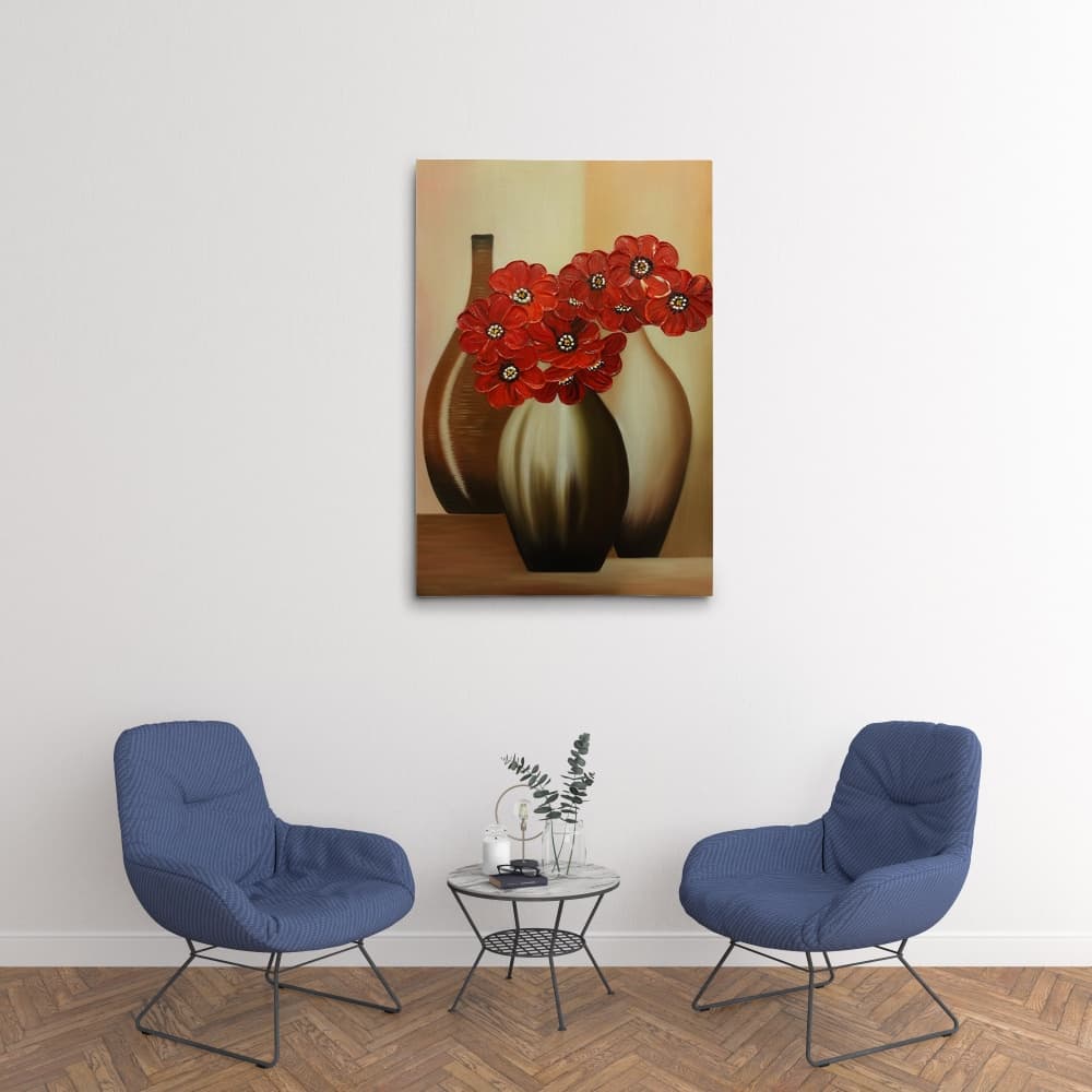 おしゃれな花の絵 (55X80CM) 이미지 7