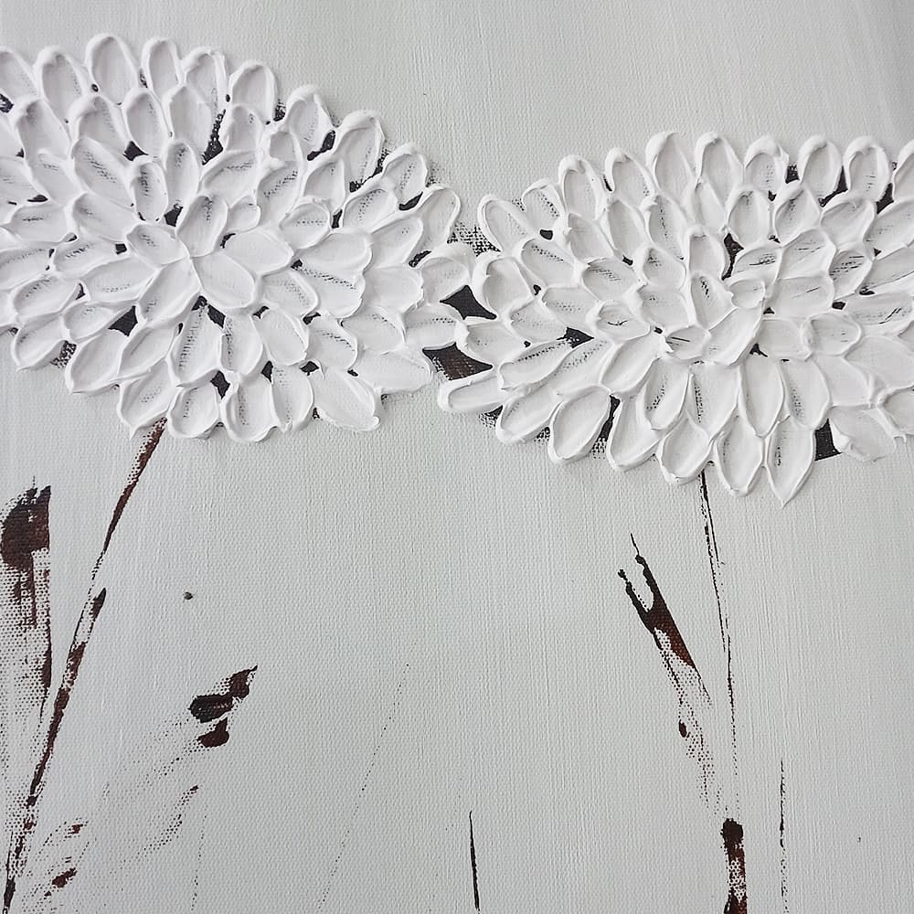 おしゃれな花の絵 2 (50X100CM) 이미지 4