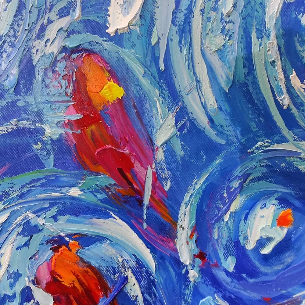 魚の絵 (70X105CM) 이미지 2