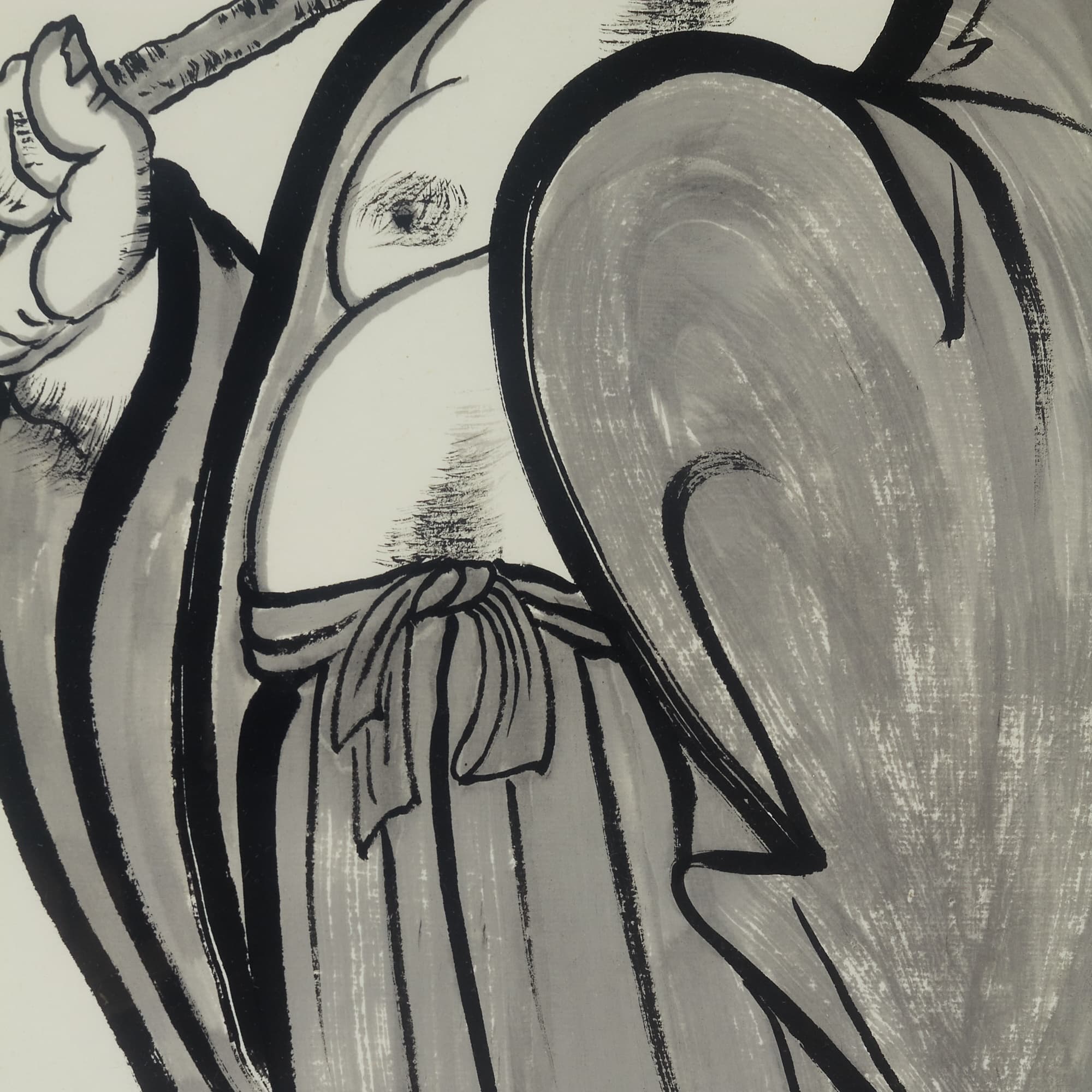だるま (達磨図) 2 (91X55CM) 이미지 4