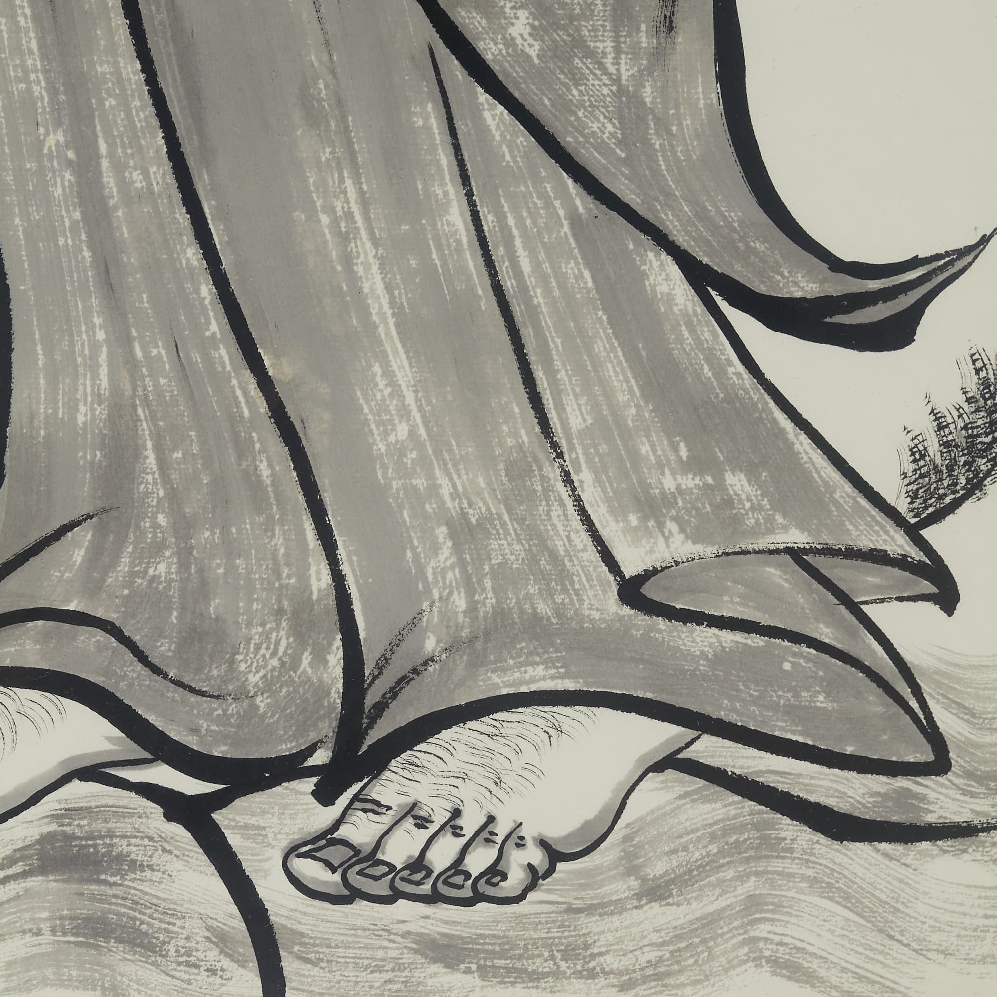 だるま (達磨図) 2 (91X55CM) 이미지 5
