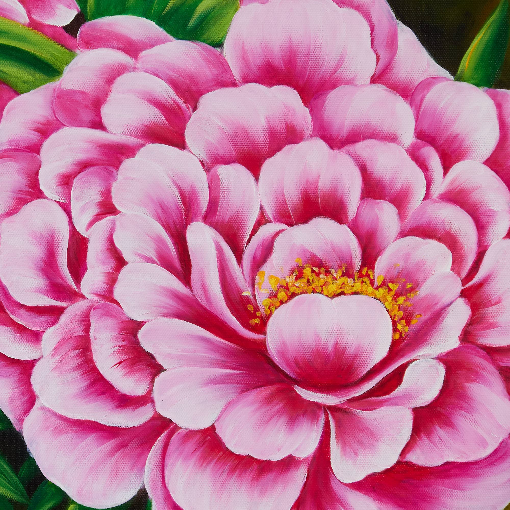 牡丹の絵 7 (70X50CM) 이미지 5