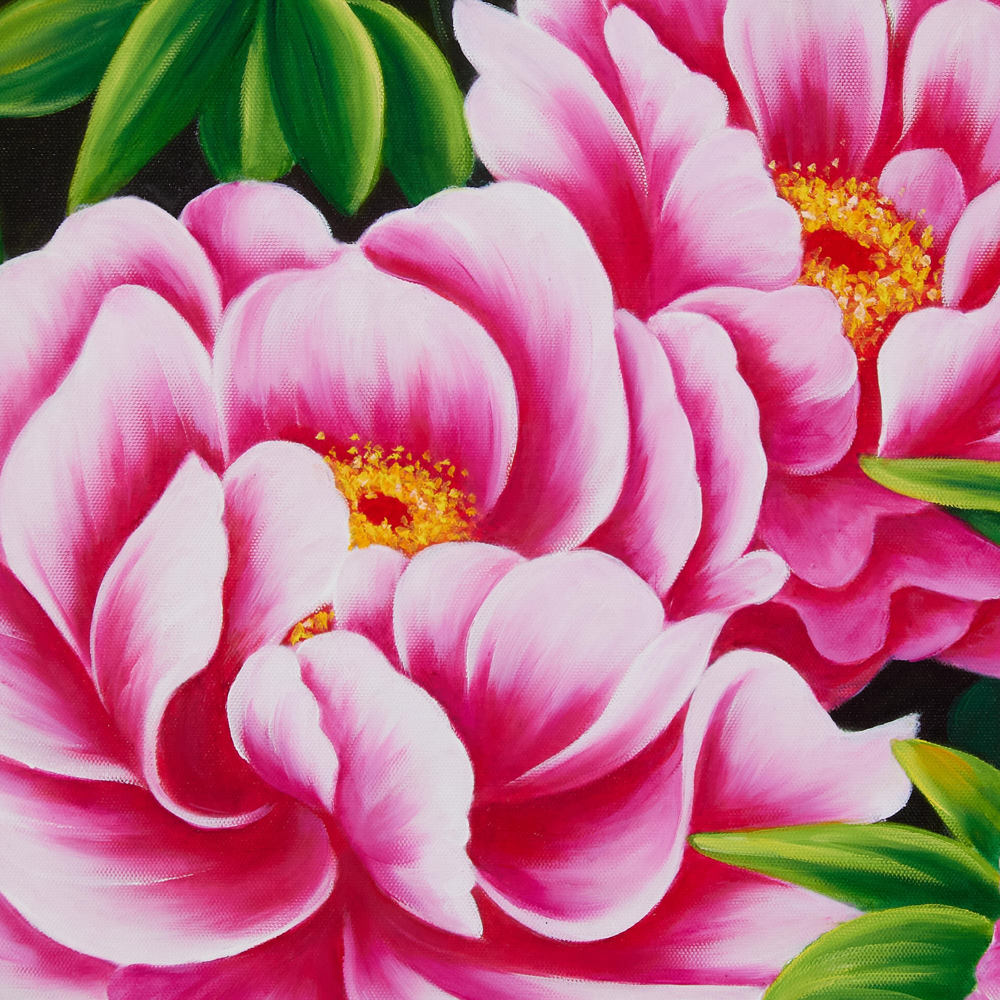牡丹の絵 7 (70X50CM) 이미지 7