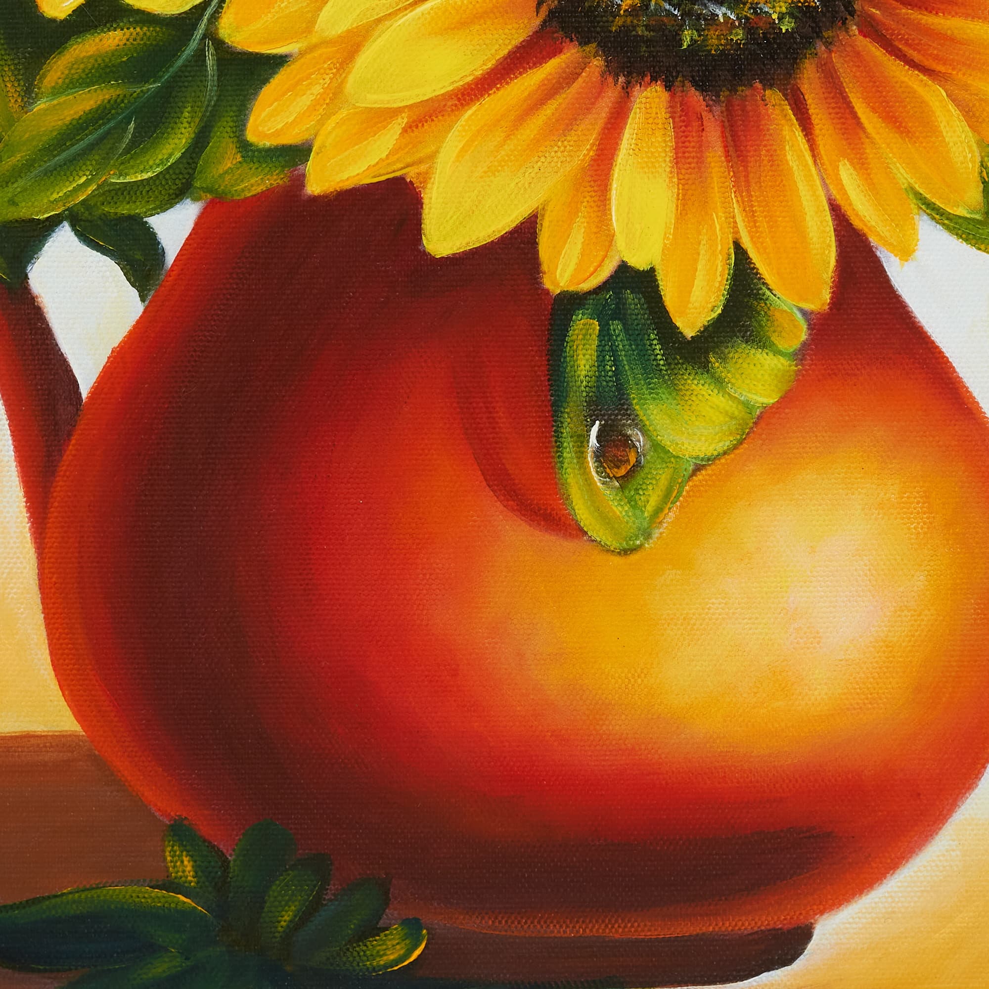 ひまわりの絵 10 (95X50CM) 이미지 6