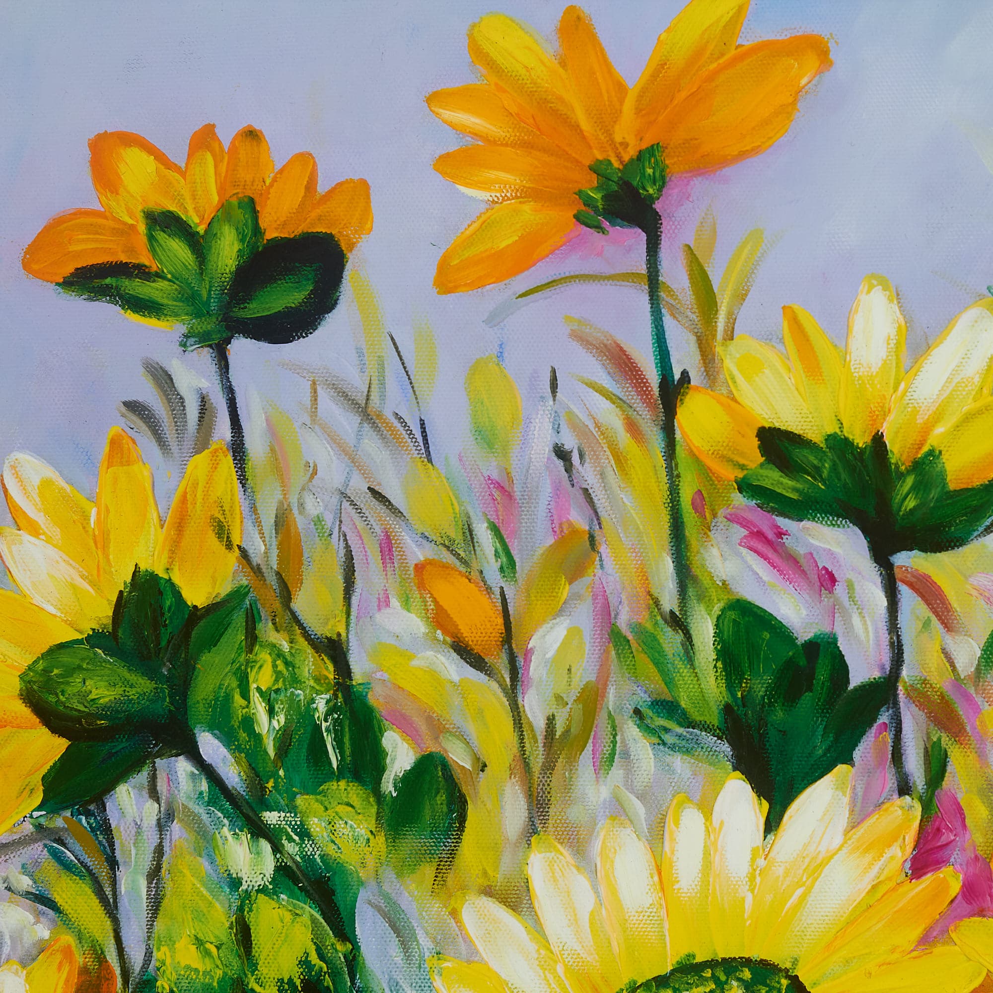 ひまわりの絵 7 (110X65CM) 이미지 7