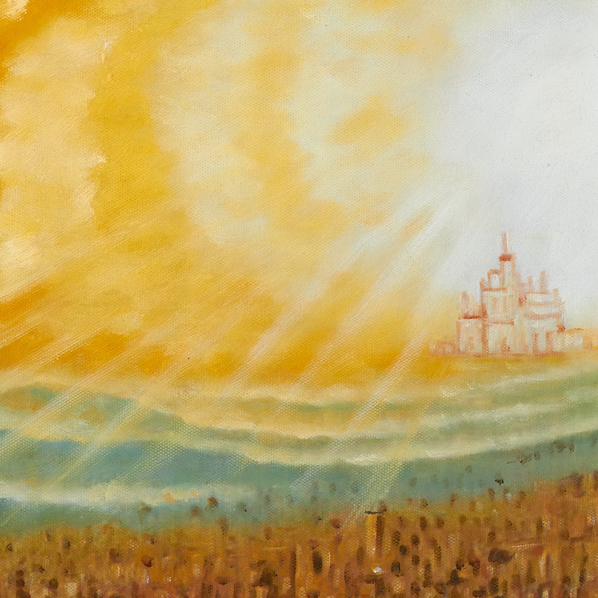 キリスト 聖画 天国からの招待 (80X60CM) 이미지 6