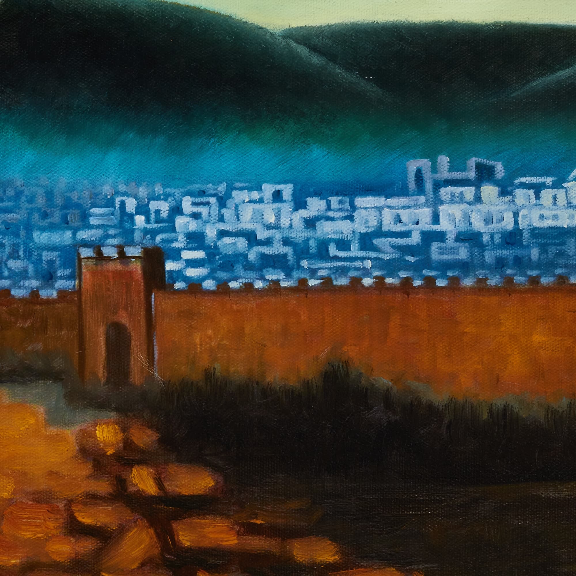 キリスト 聖画 天国からの招待 (80X60CM) 이미지 5