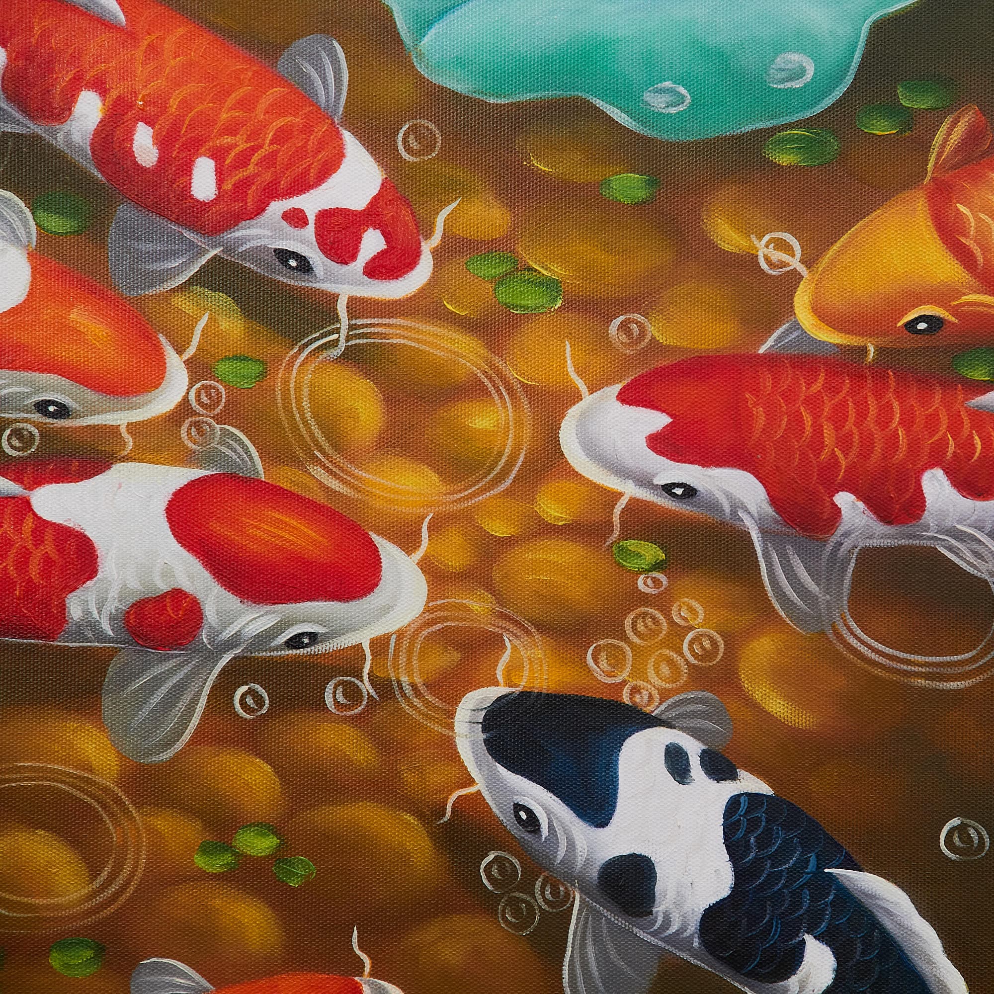 鯉の絵 7 (90X70CM) 이미지 3
