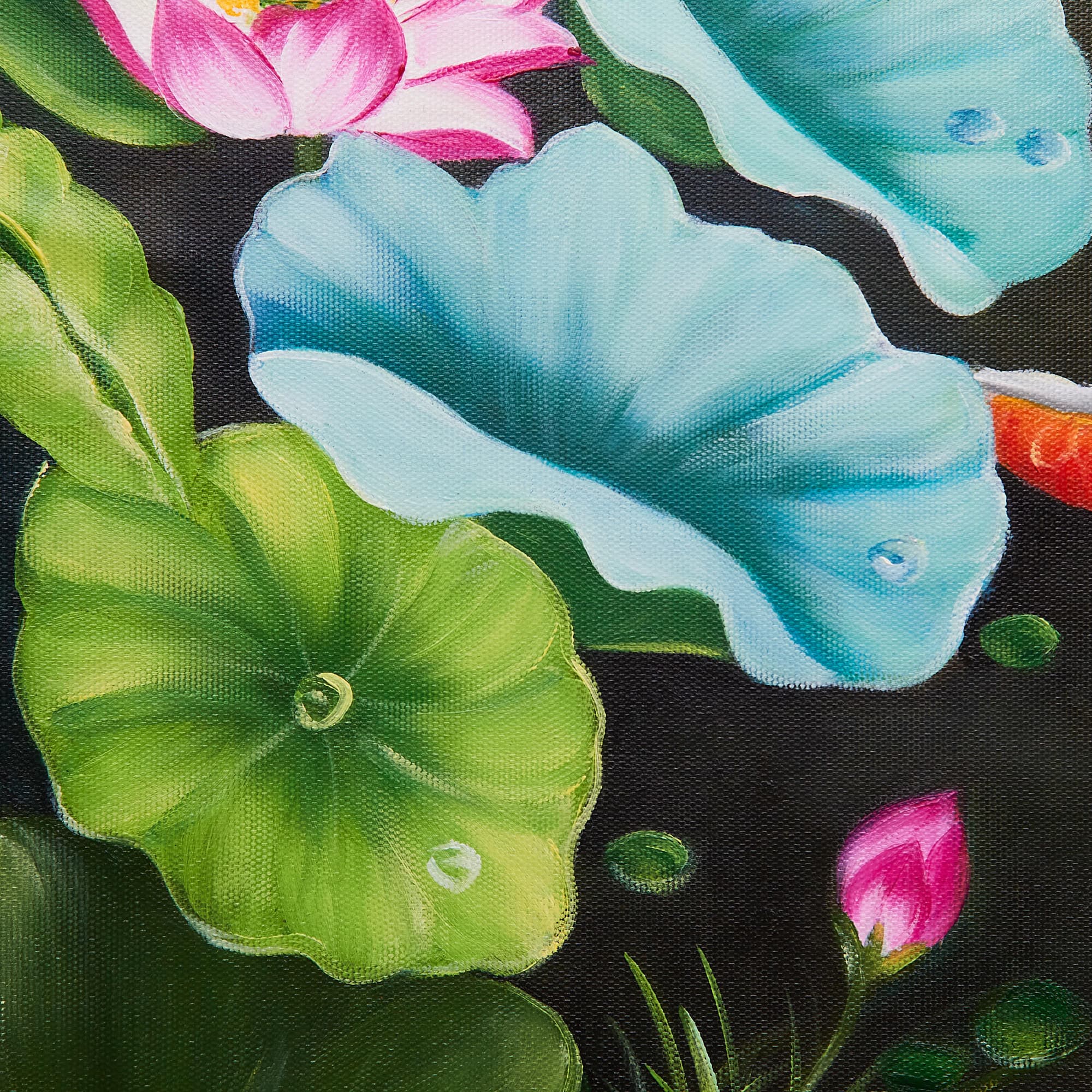 鯉の絵 7 (90X70CM) 이미지 5