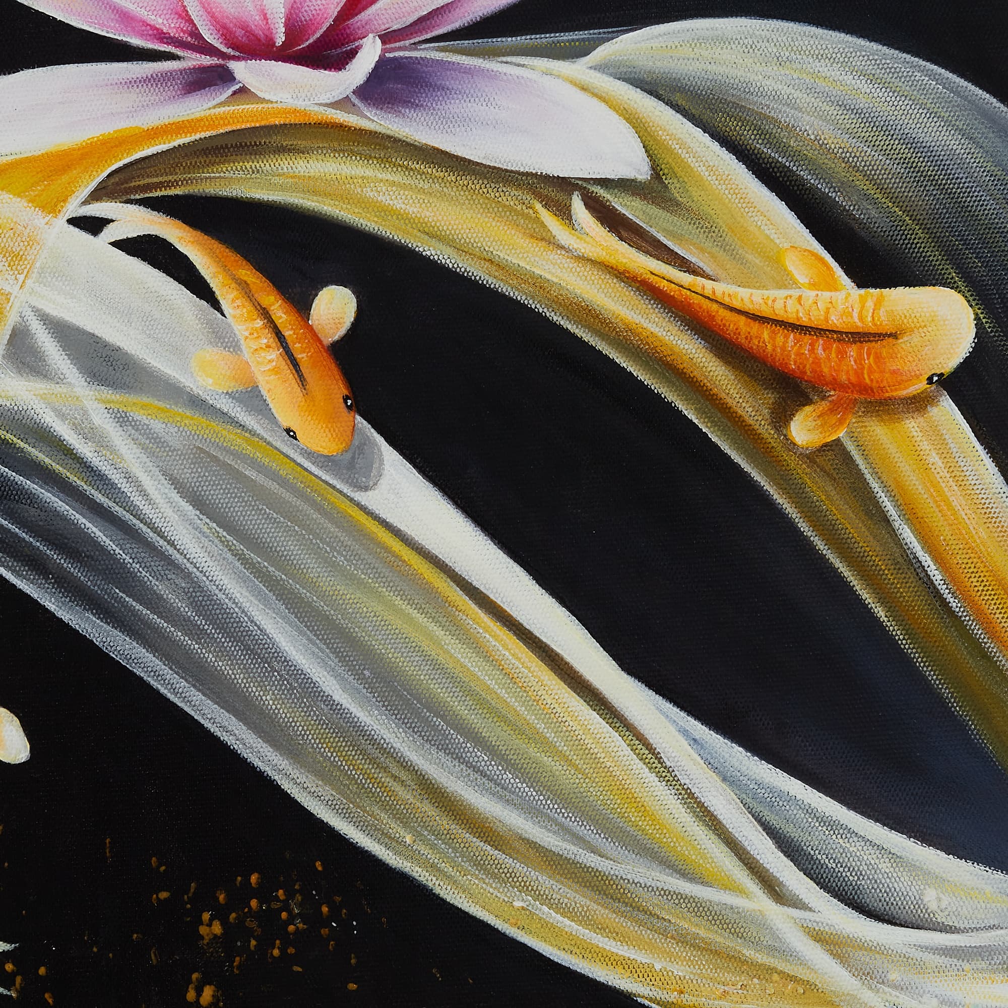 鯉の絵 10 (80X60CM) 이미지 4