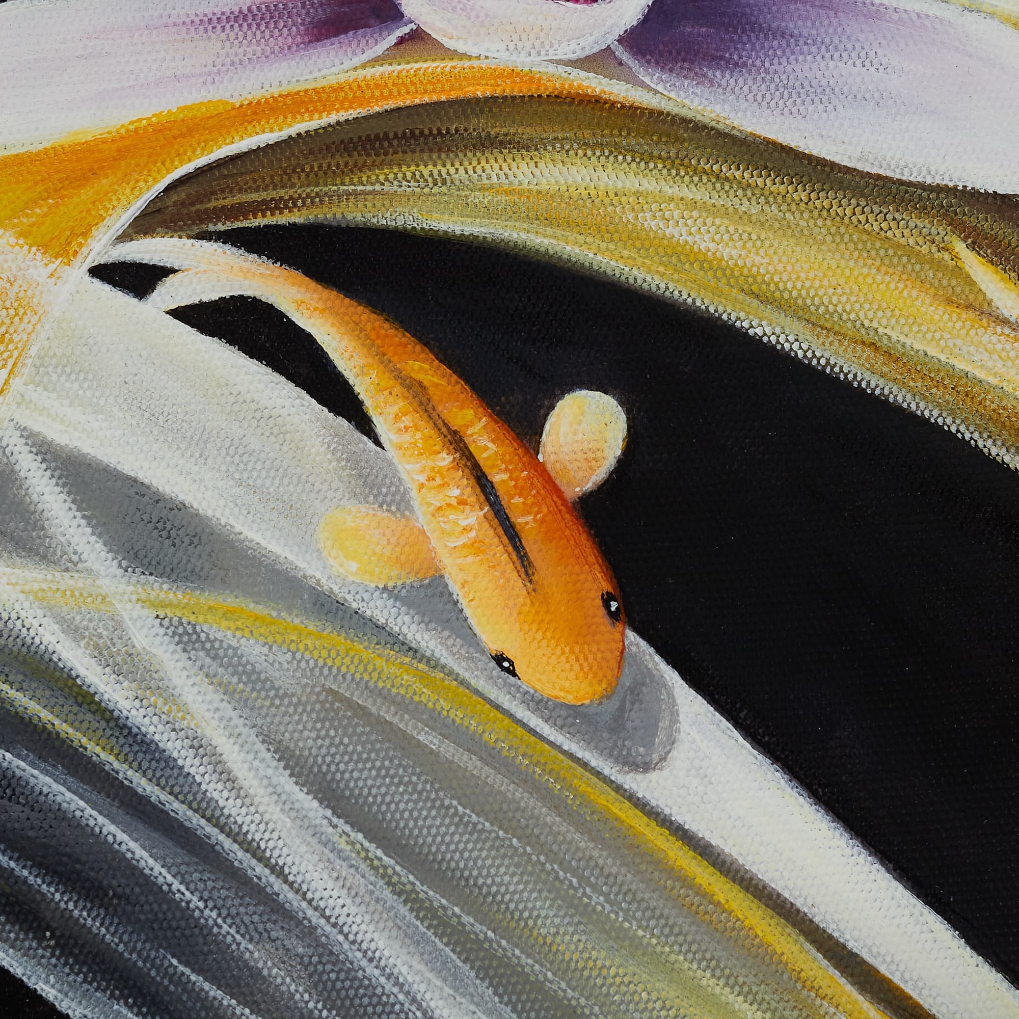 鯉の絵 10 (80X60CM) 이미지 5