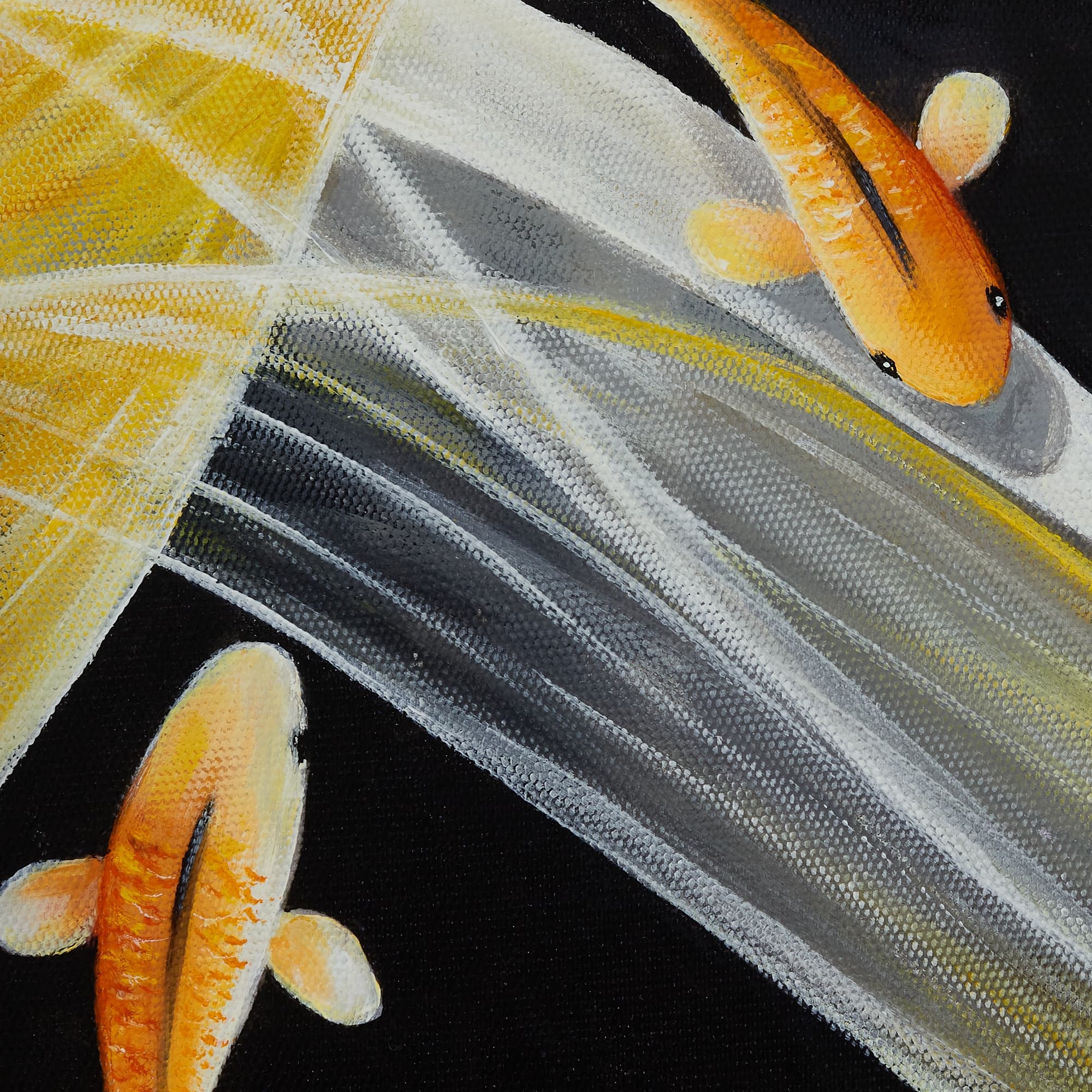 鯉の絵 10 (80X60CM) 이미지 6