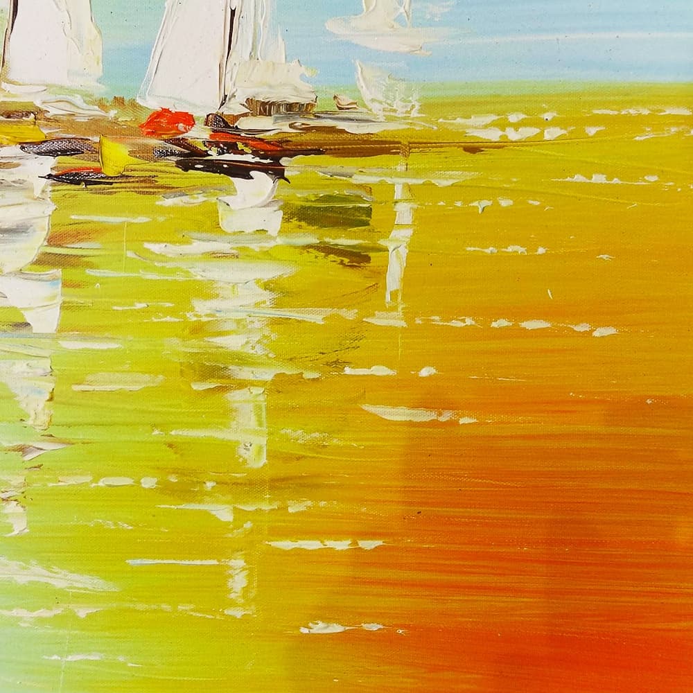 帆船の絵 (70X90CM) 이미지 5