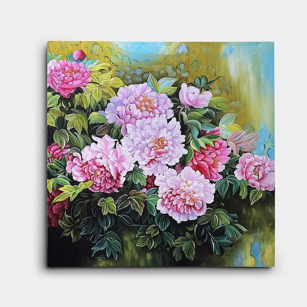 牡丹の絵 5 (60X60CM) 그림