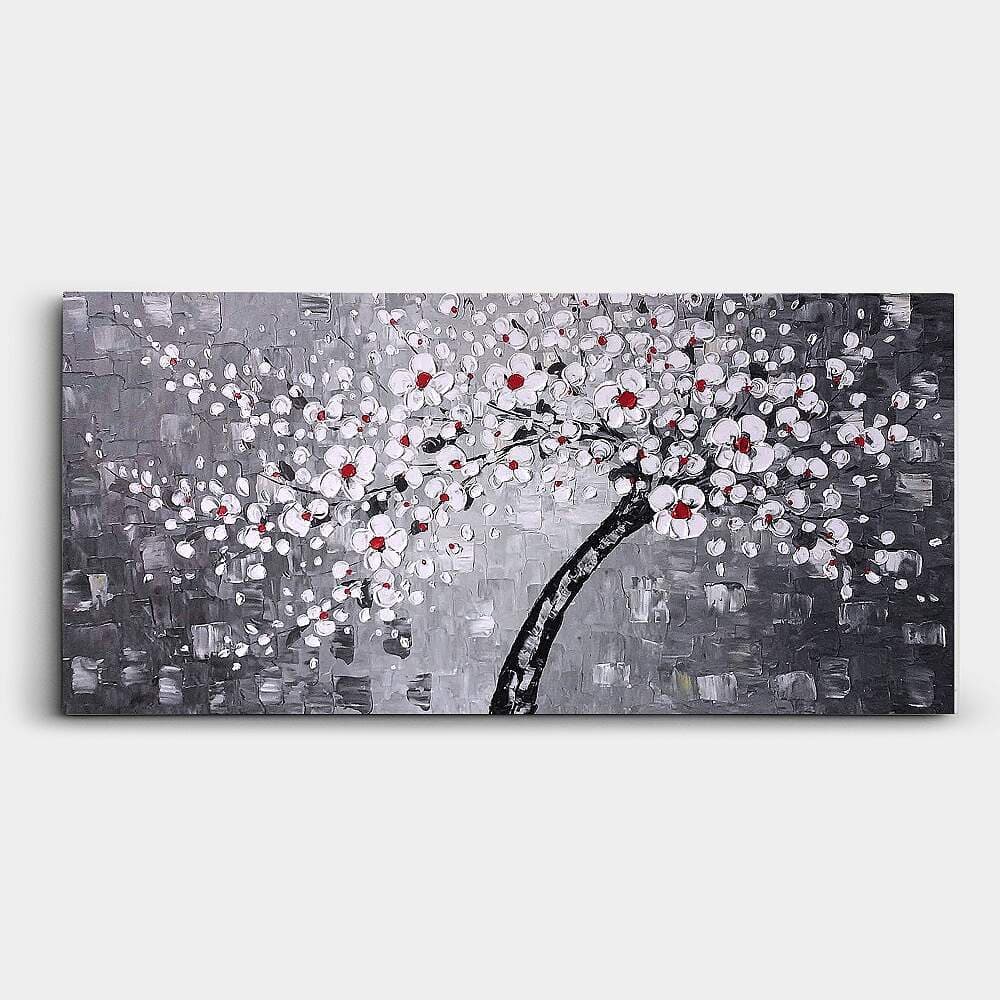 モダン 花の絵 (100X50CM) 그림