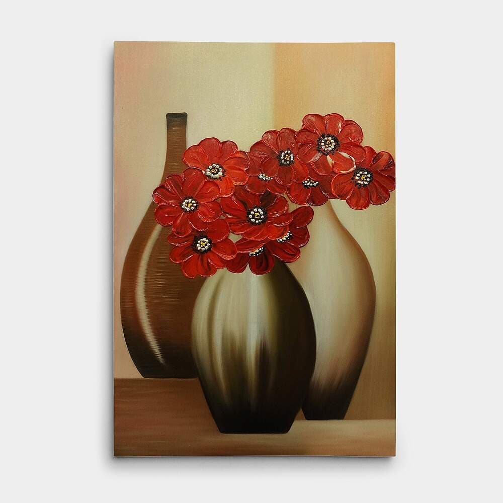 おしゃれな花の絵 (55X80CM) 그림