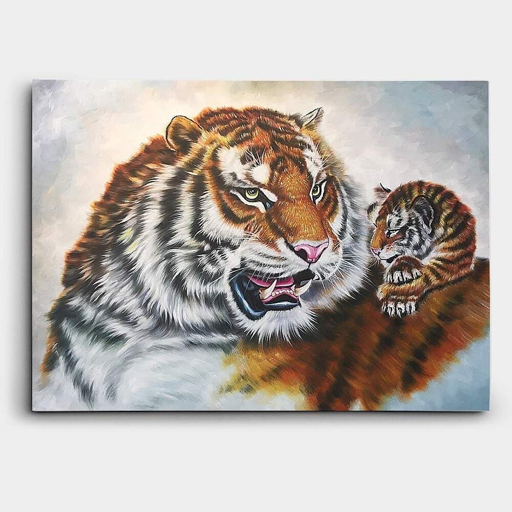 虎の絵 1 (80X60CM) 그림
