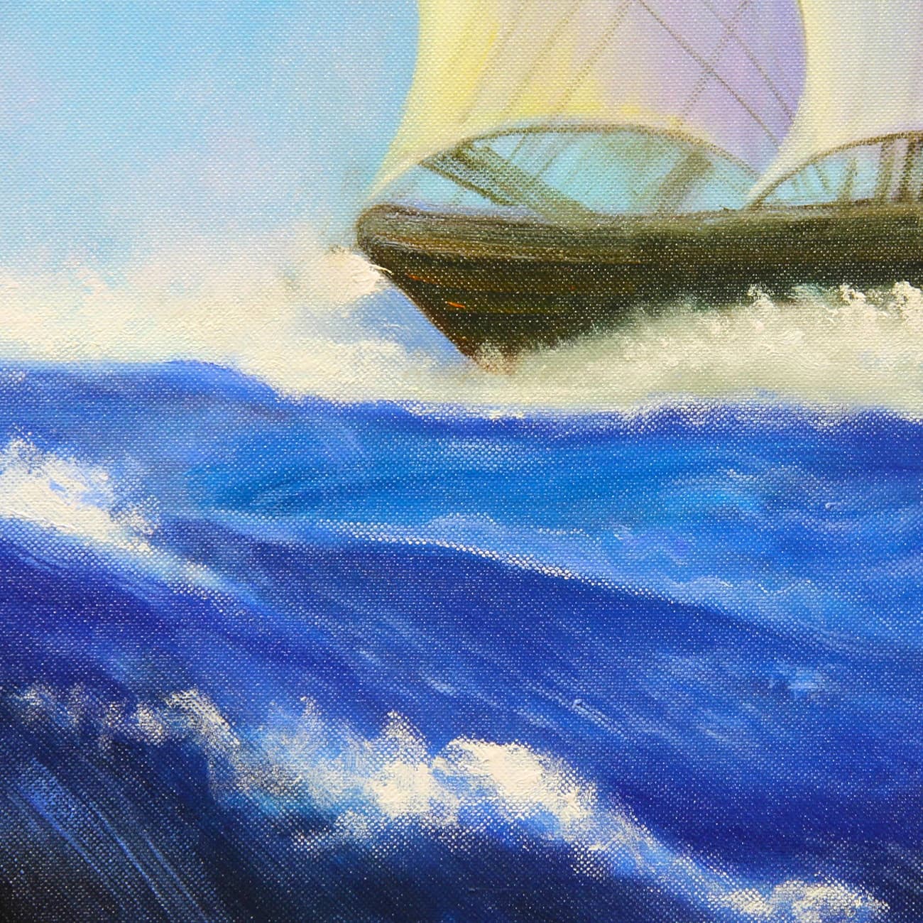 帆船の絵 (60X90CM) 이미지 5