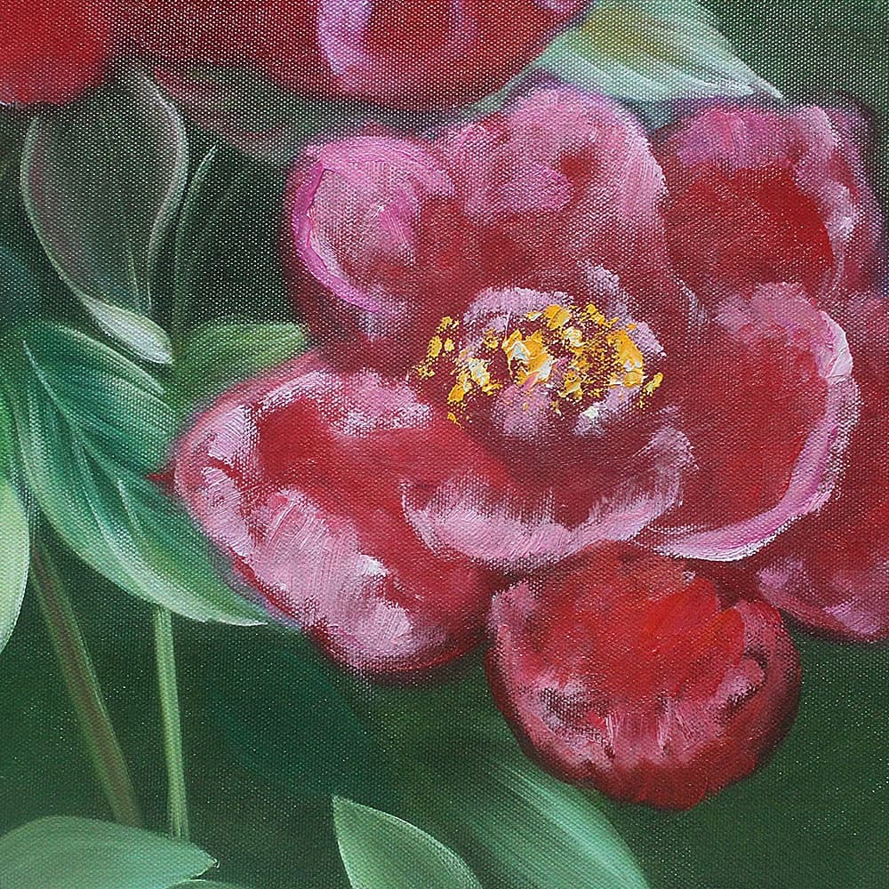 牡丹の絵 10 (70X80CM) 이미지 6