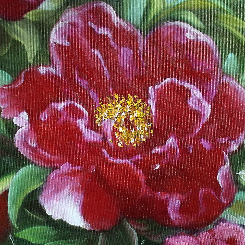 牡丹の絵 10 (70X80CM) 이미지 7