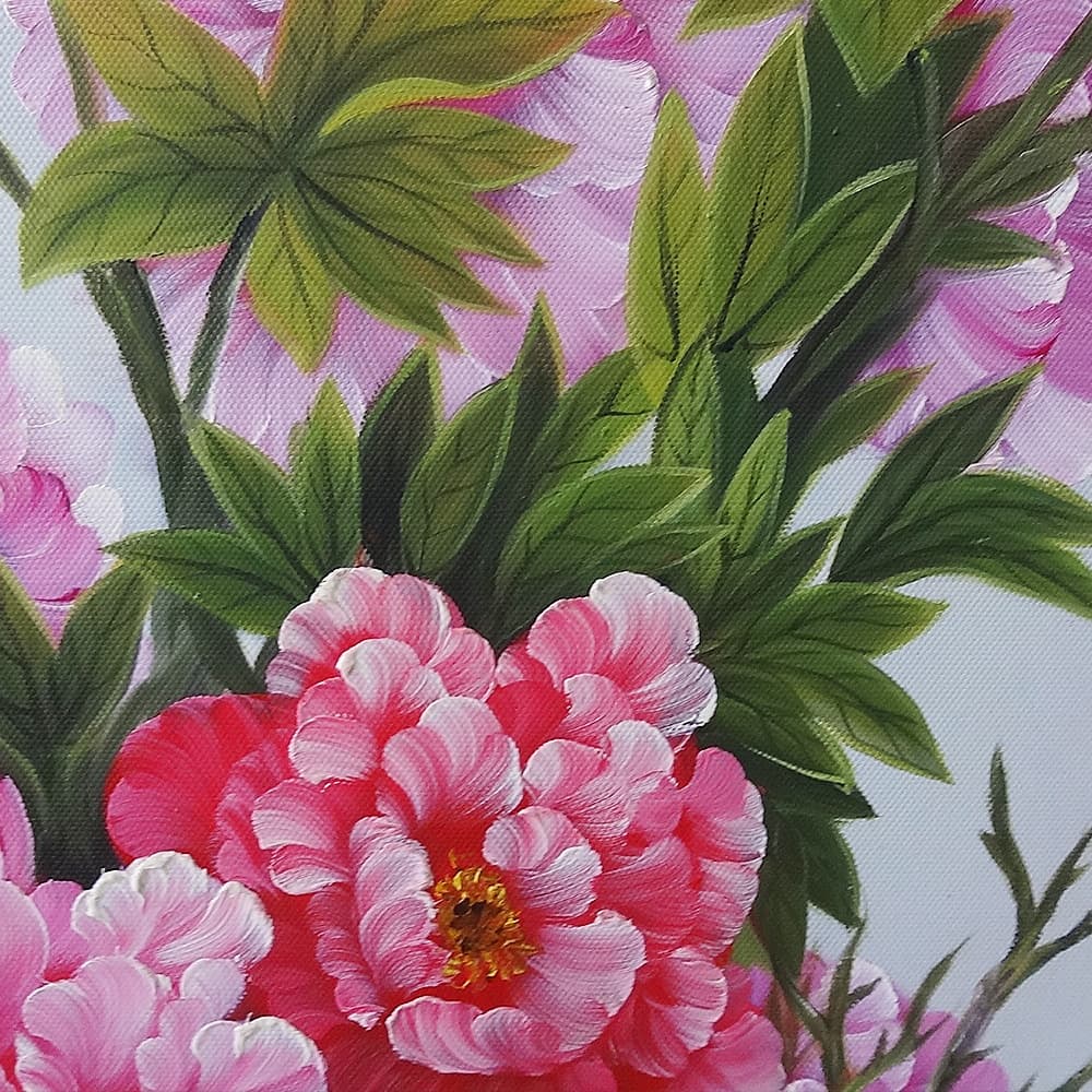 牡丹の絵 9 (60X80CM) 이미지 3