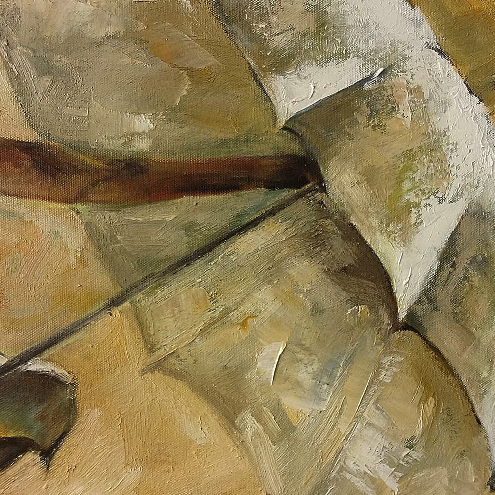 傘を持った女性 (60X60CM) 이미지 5