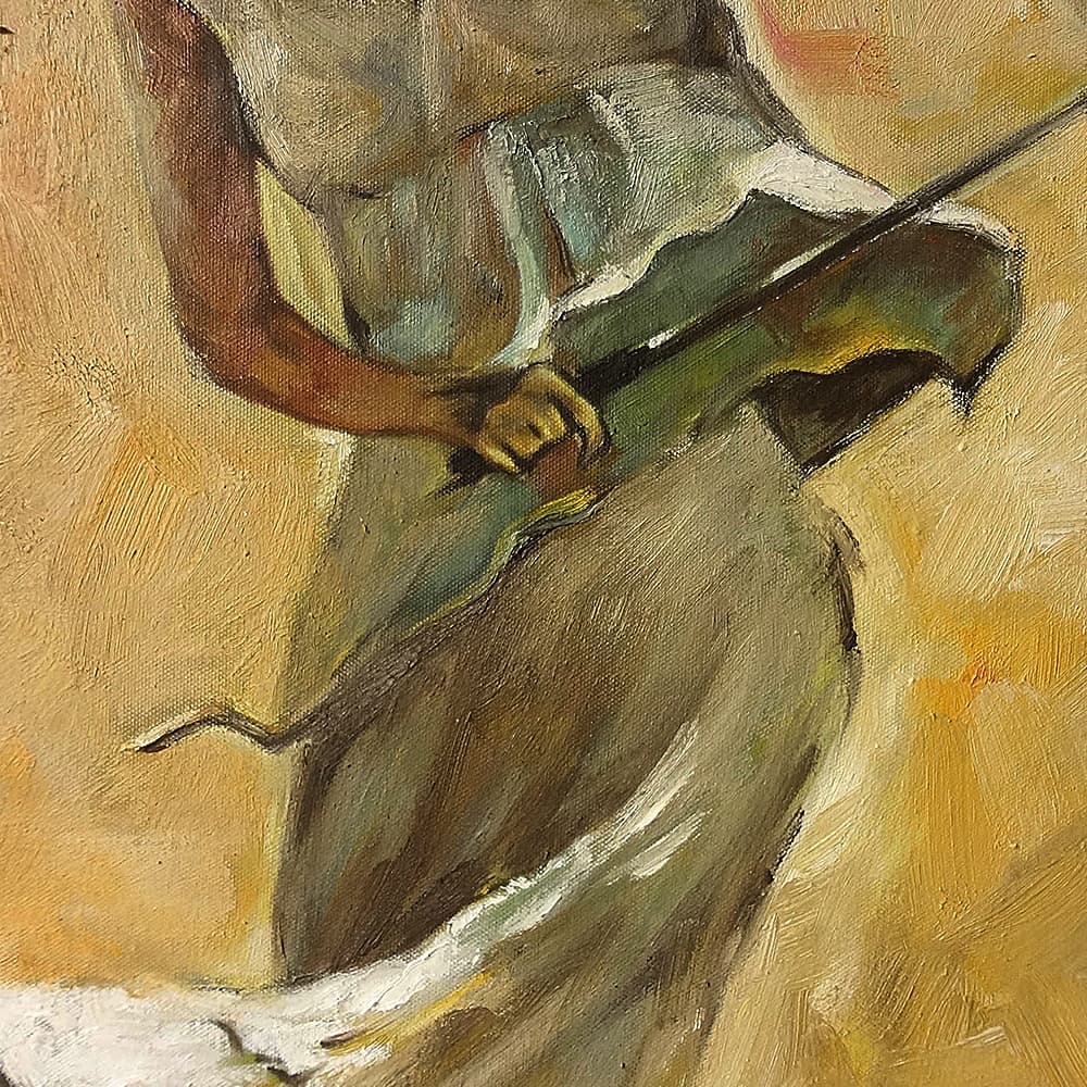 傘を持った女性 (60X60CM) 이미지 4