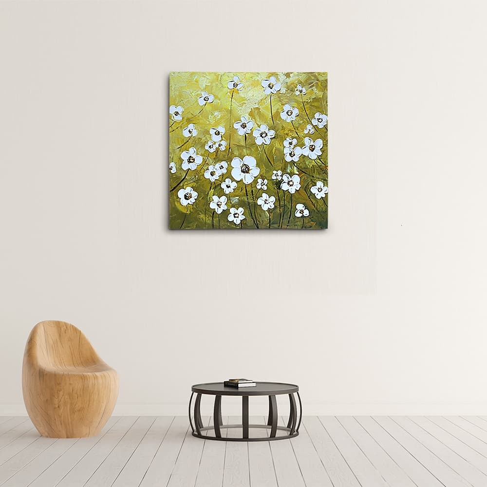 モダン 花の絵 (60X60CM) 이미지 6