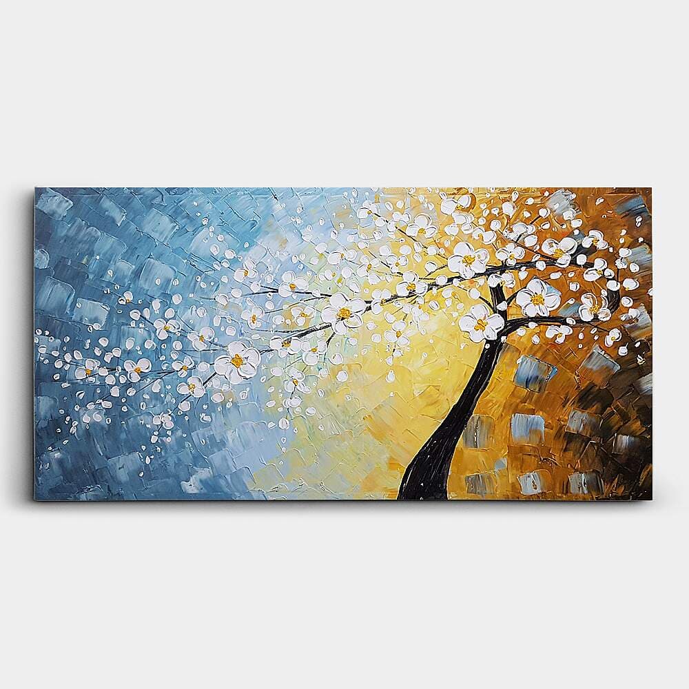 おしゃれな花の絵 (50X100CM) 그림