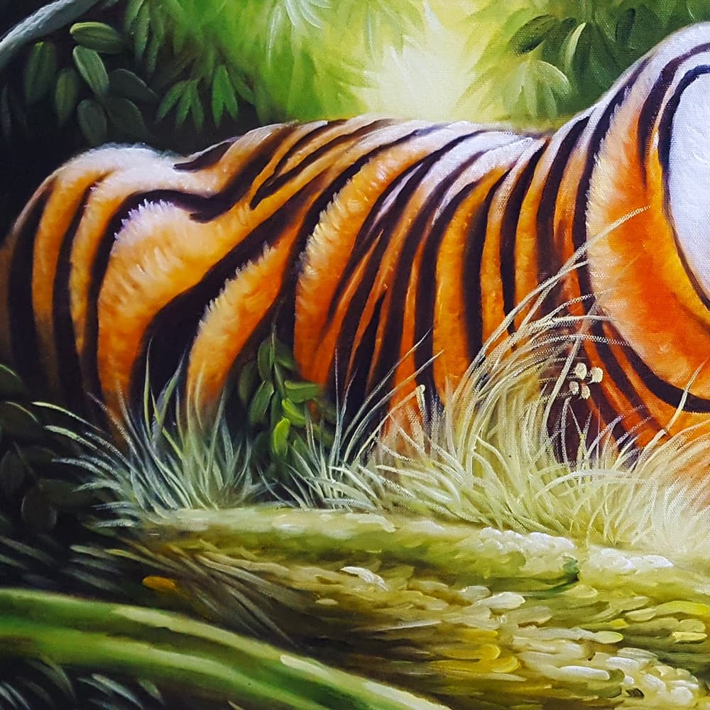 虎の絵 2 (90X60CM) 이미지 2