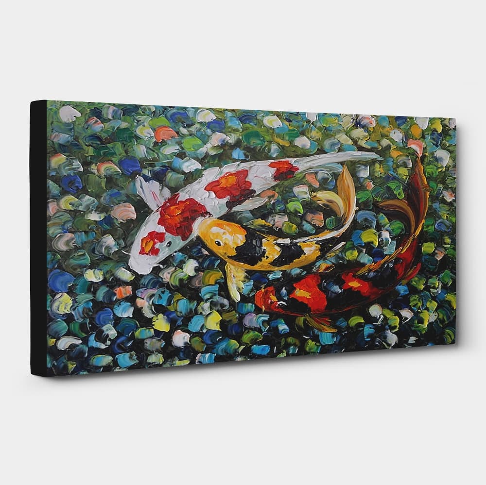 鯉の絵 4 (100X66CM) 이미지 2