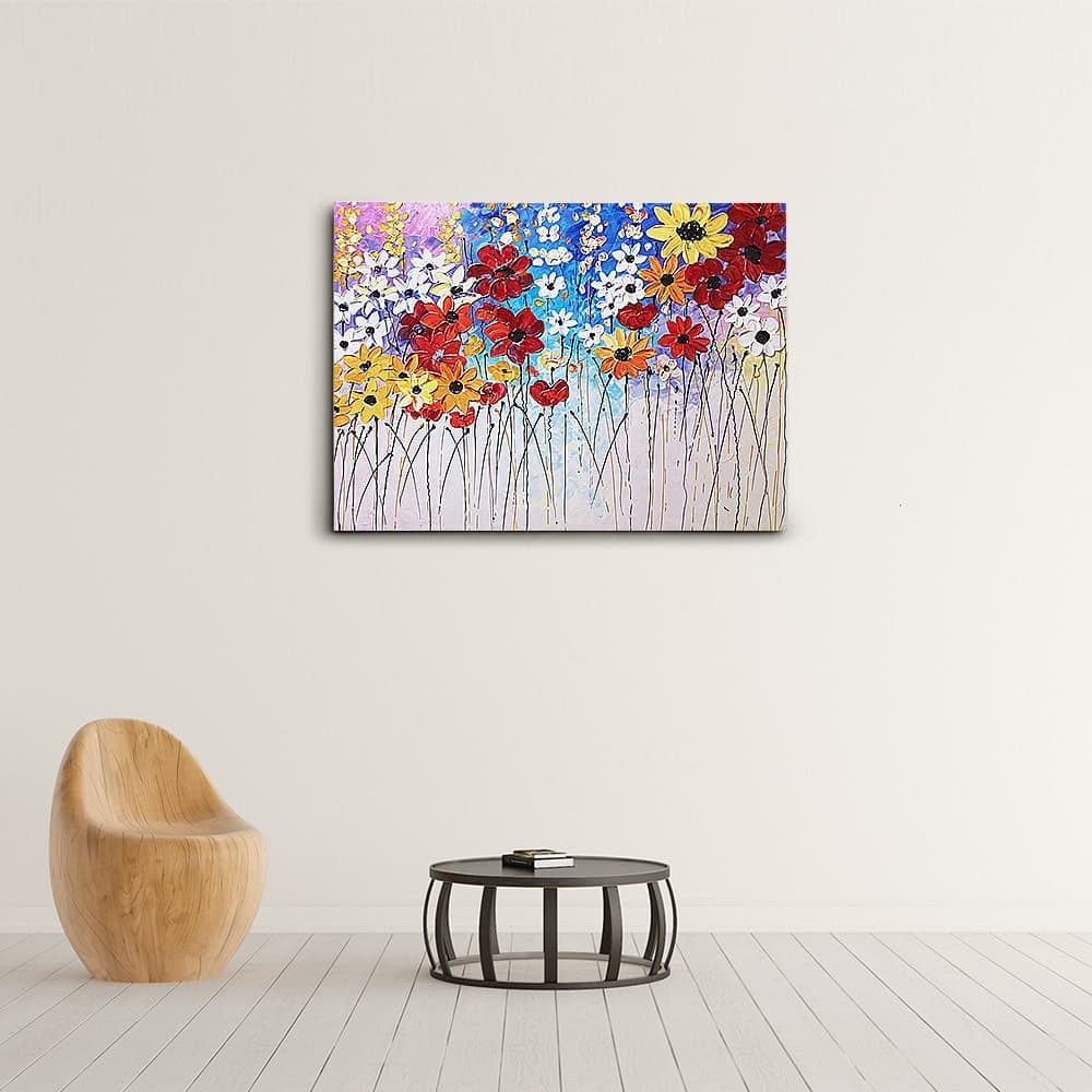 花の絵画 / インテリア 壁掛け アート 이미지 6