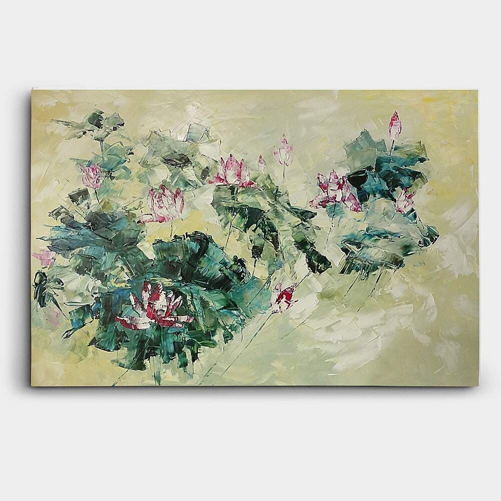 蓮の絵画 7 (60X90CM) 그림