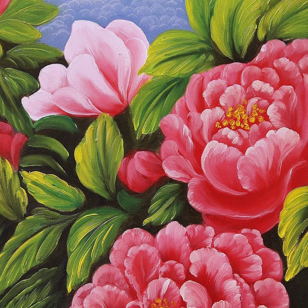 牡丹の絵 4 (50X70CM) 이미지 3