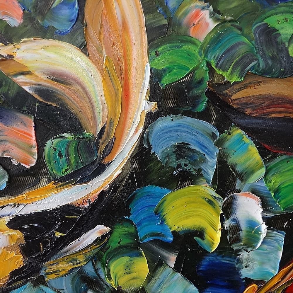 鯉の絵 4 (100X66CM) 이미지 5