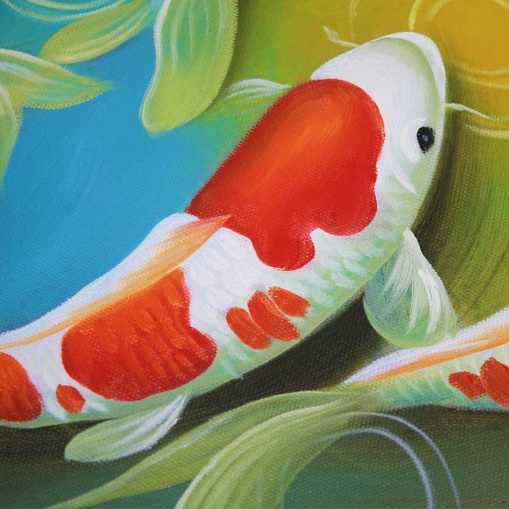 鯉の絵 2 – 風水インテリア絵画 이미지 2