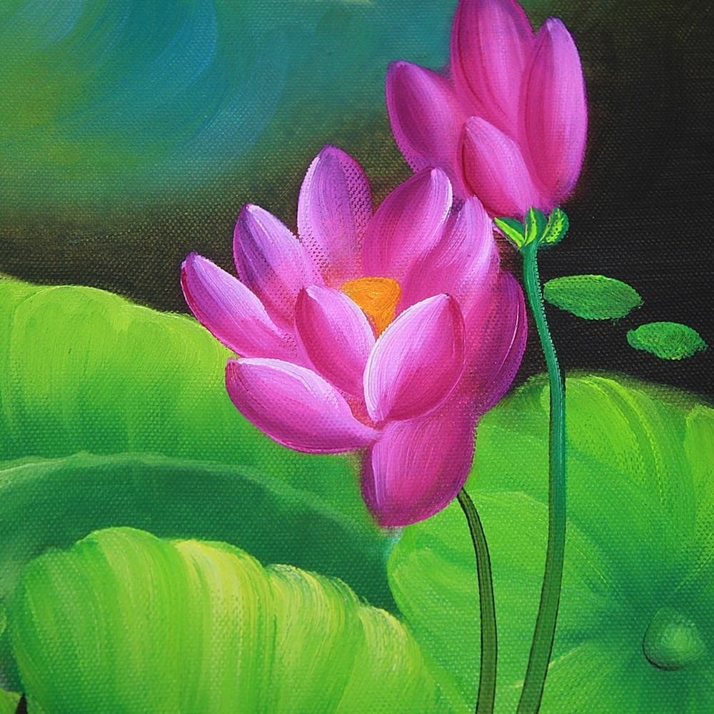 鯉の絵 2 – 風水インテリア絵画 이미지 4