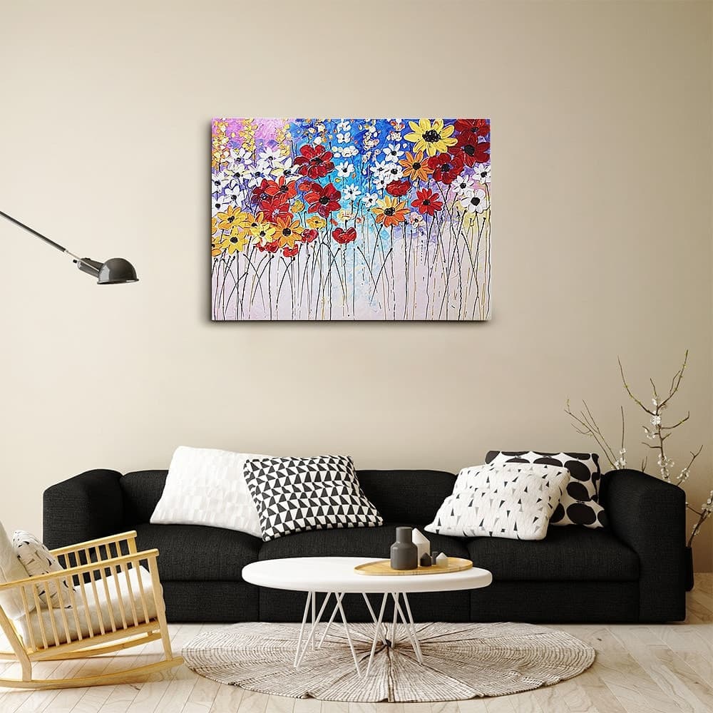 花の絵画 / インテリア 壁掛け アート 이미지 5