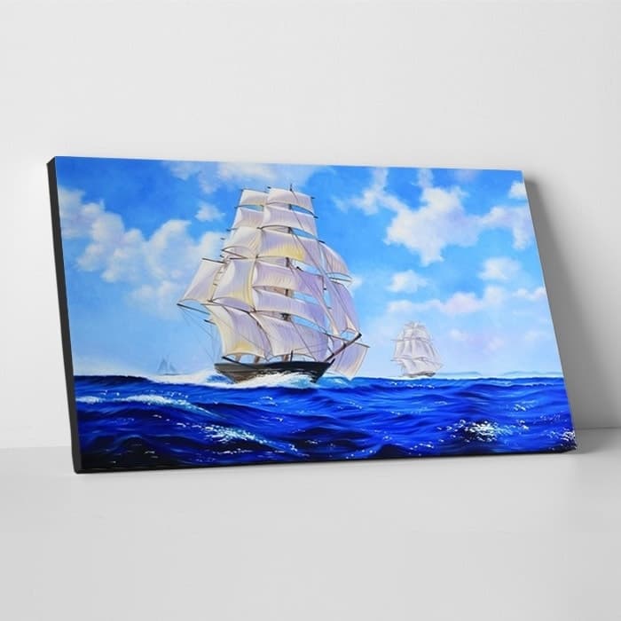 帆船の絵 (60X90CM) 이미지 2