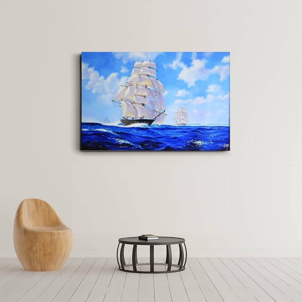 帆船の絵 (60X90CM) 이미지 7