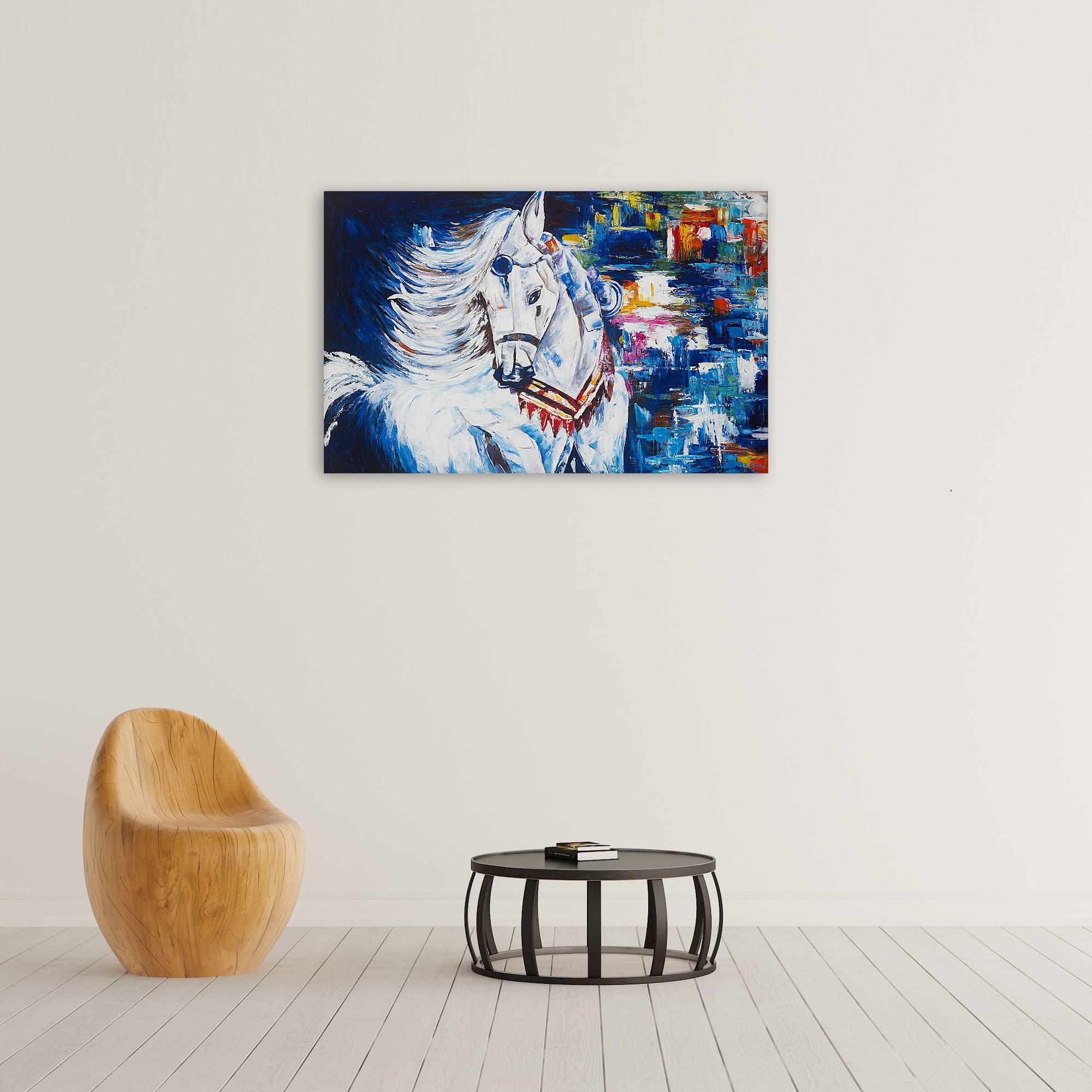 馬の絵2 (95X60CM) 이미지 6