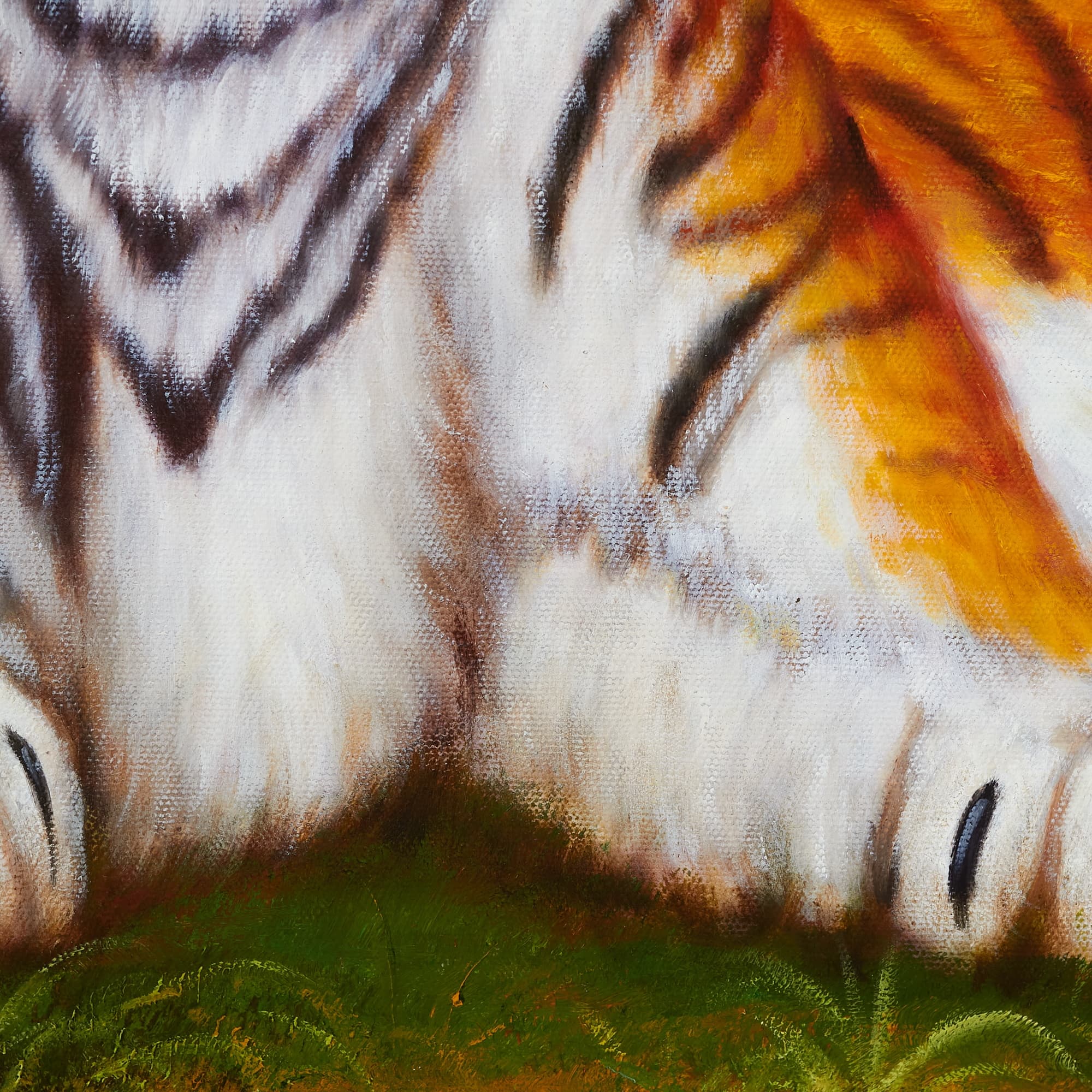 虎の絵 5 (80X60CM) 이미지 5