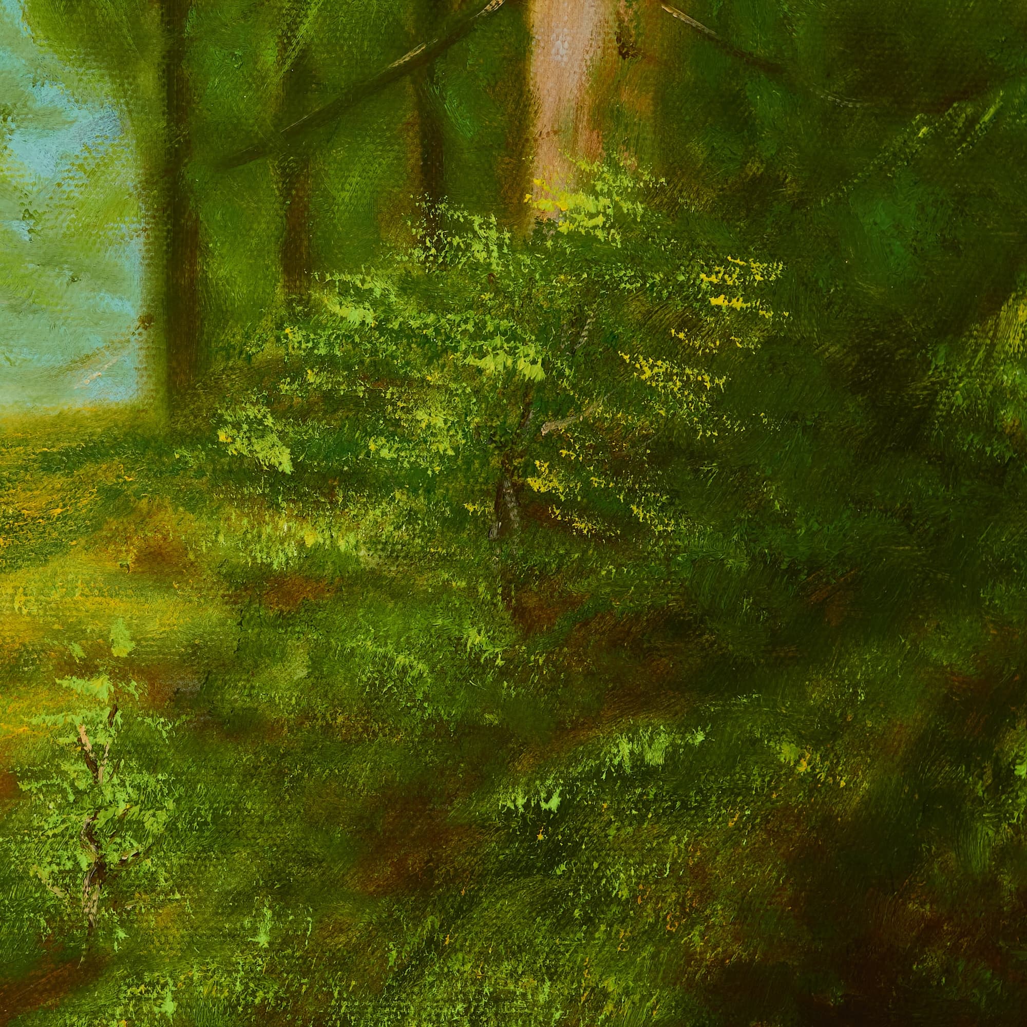 虎の絵 5 (80X60CM) 이미지 6