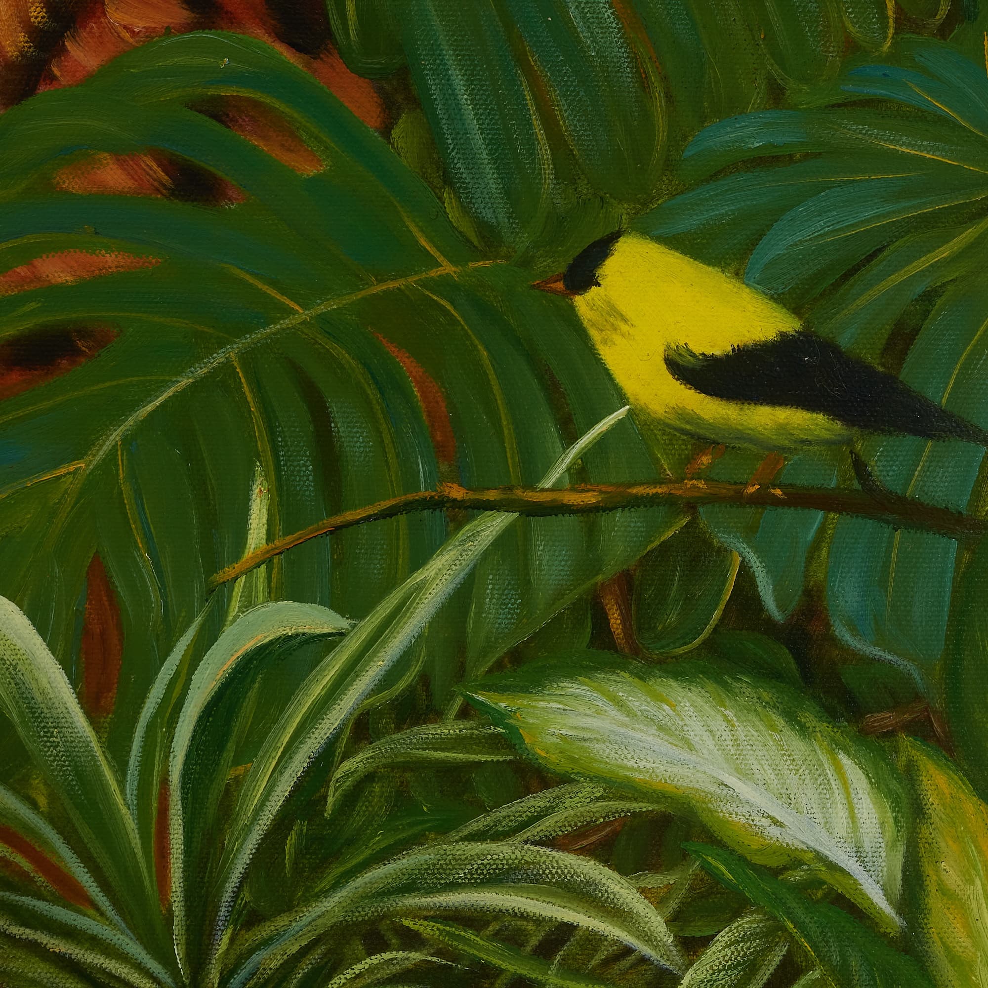 虎の絵 4 (90X60CM) 이미지 7