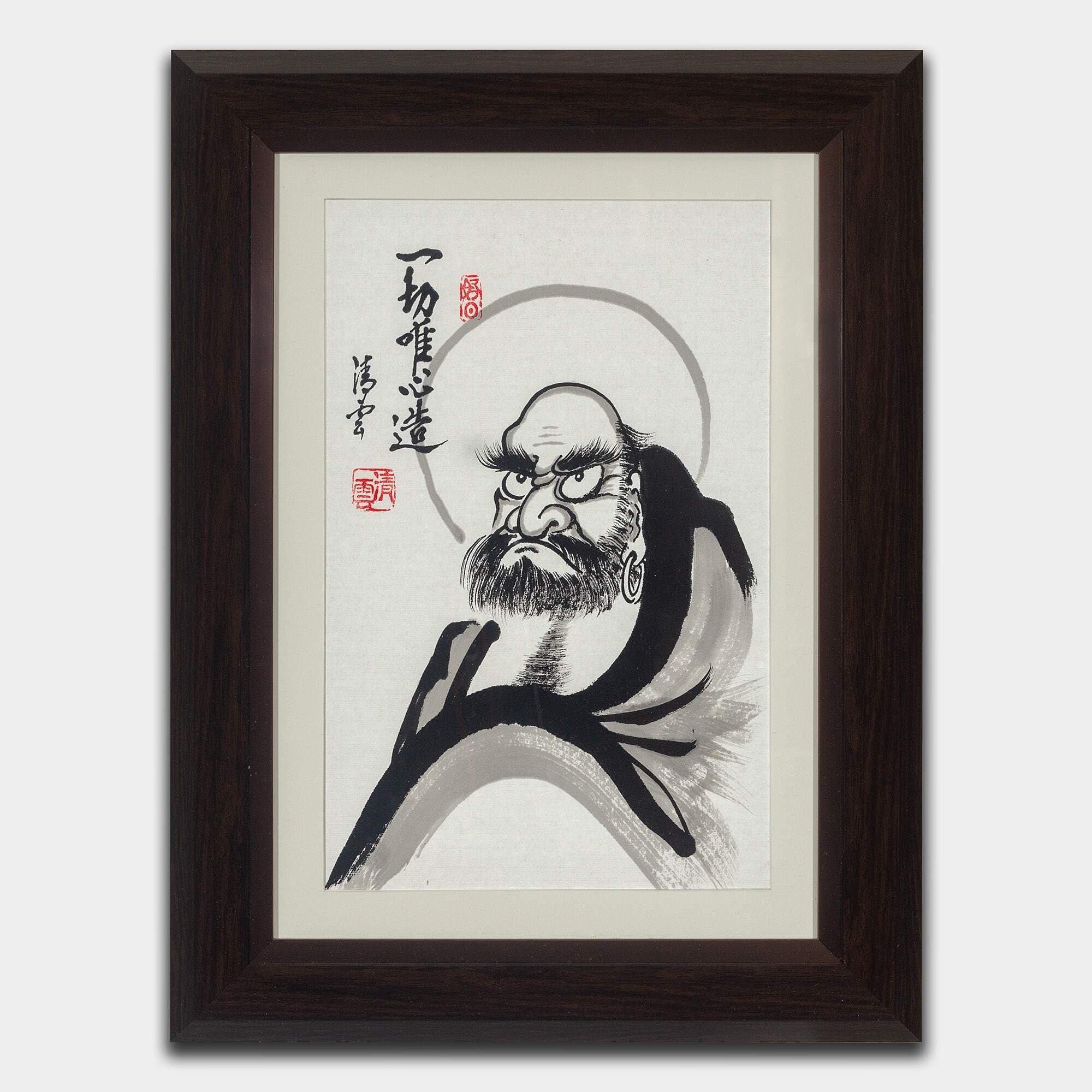 だるま 絵 達磨図