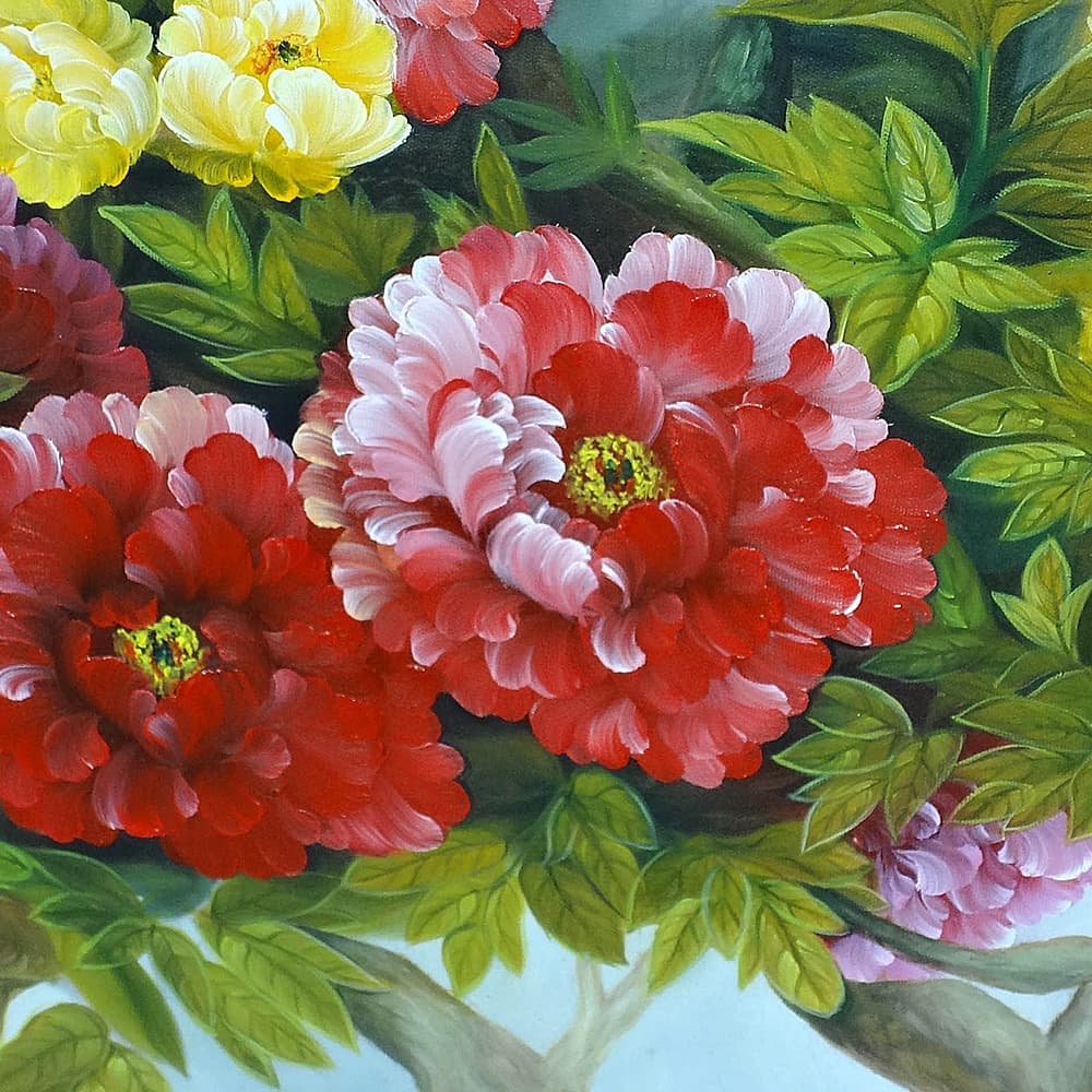 牡丹の絵 12 (125X65CM) 이미지 4